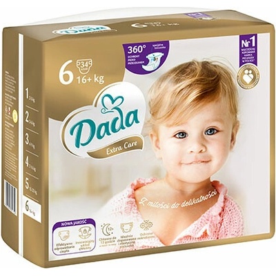 Dada Extra Care 6 16+ kg 34 ks