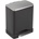 EKO-Europe Кош за отпадъци EKO Europe - E-Cube, 12 l, черен (EKO 926812 - MATT BLACK)
