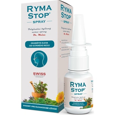 Dr.Weiss RymaSTOP bylinný nosní sprej 30 ml – Zboží Dáma