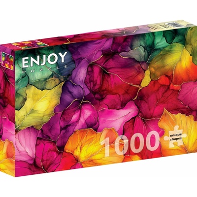 ENJOY Abstraktní podzimní listí 1000 dílků