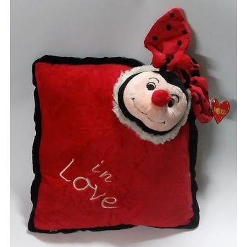 Плюшена играчка Възглавница с Калинка "In love