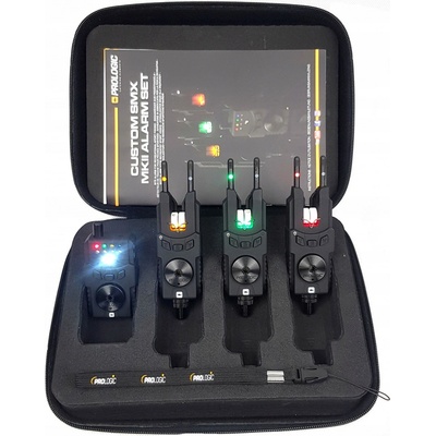Prologic Sada Signalizátorů Custom SMX MKII 3+1 červená zelená žlutá