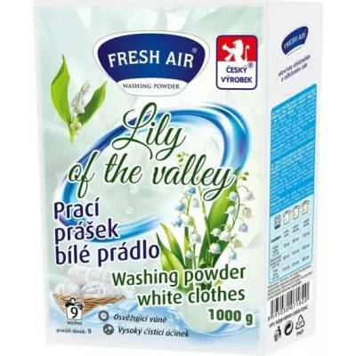 Fresh Air Prací prášek na bílé prádlo Lily of the valley 1 kg