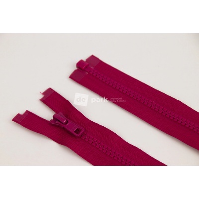 de-park Zip YKK - 50cm - dělitelný - ostružinová - 438