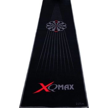 Koberec před terč XQ Max černo-červený 237 x 60 cm