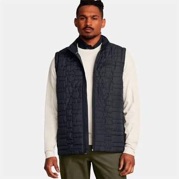 Under armour golf Потник Under armour golf Drive Pro Insulated vest - Black (Black / Metallic Silver)