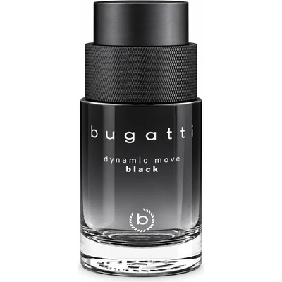 Bugatti Dynamic Move Black toaletná voda pánska 100 ml