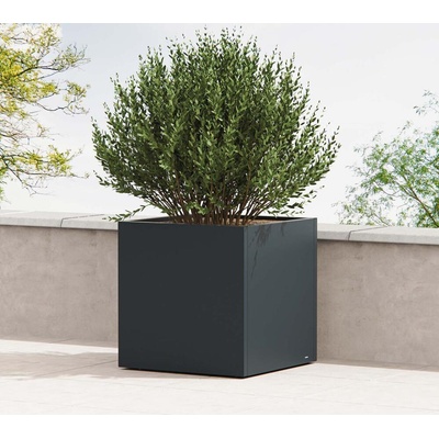 Herstera Cube XL kvetináč, 80x80x80 cm antracitová HG08976802