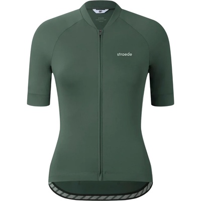 straede Дамска фланелка с къс ръкав за колоездене straede Women's Kaern Jersey Cycling jersey - Green (156-3075-0414)