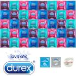 Durex Exclusive Mix Package - 40 Durex Condoms 2x + Lubricant + Ultra Thin Sagami Original 0.02 as a Gift
