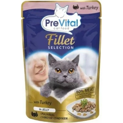 PreVital Fillet Selection morka v želé 85 g