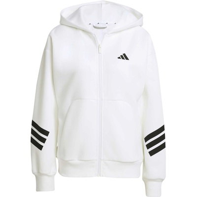 adidas W Future Icons 3-Stripes FZ HD biela čierna