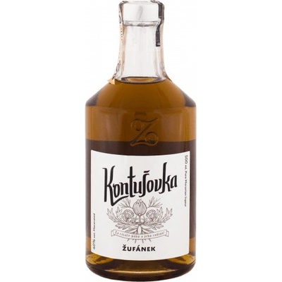 Žufánek Kontušovka 40% 0,5 l (čistá fľaša)