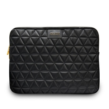 GUESS Чантичка Guess Quilted Collection, за Apple MacBook 13"-13.3", черна (GUCS13QLBK) (GUCS13QLBK)