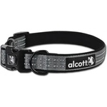 alcott Adventure collar - нашийник за куче Адвенчър, сив, размер S: 25-35 см обикока, ширина на лентата: 1, 5 см - CLSMGR