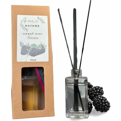 Aroma Natura vonný olej s tyčinkami Černica 150 ml