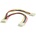 Кабелен адаптер за захранване Kolink Molex (мъжки) - 2x Molex (женски) vlcp74020v015 (vlcp74020v015)