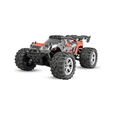 M-Land RC Truggy 48km/h 4WD RTR červený, LED, Waterproof 1:16