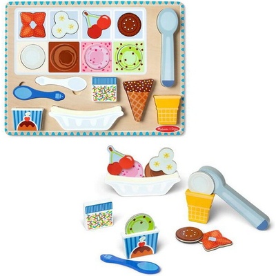 Melissa & Doug Magnetické Zmrzlina 16 dielov