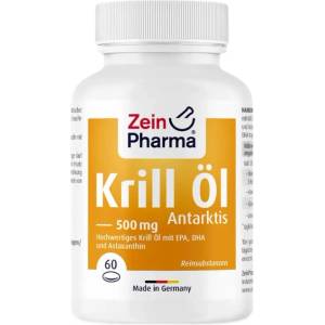 Zein Pharma Krill Oil 500 mg [60 Гел капсули]