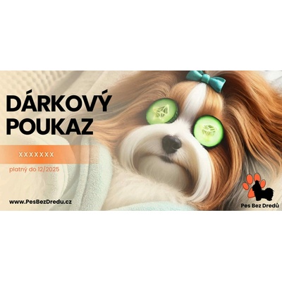 Dárkový voucher v hodnotě 500Kč varianta: tištěný zaslat fyzicky