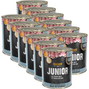 BELCANDO Junior - Птица с яйце - консерва 12 x 800г