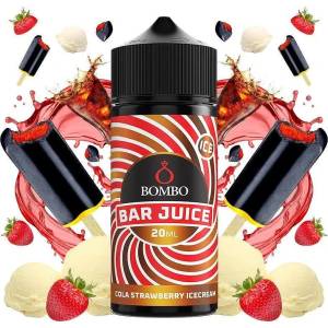 Bombo Bar Juice Cola Strawberry Ice Cream 20ml/120ml - boombvaping - 23,45 лв