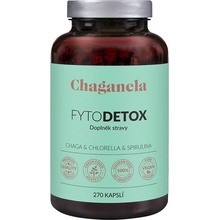 Chaganela FytoDETOX Chaga + Chlorella + Spirulina 270 kapslí