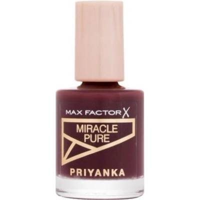 Max Factor Priyanka Miracle Pure lak na nechty 380 Bold Rosewood 12 ml