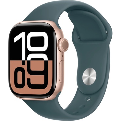 Apple Каишка Apple - Sport M/L, Apple Watch, 42 mm, Lake Green (mxla3zm/a)