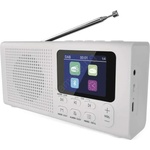 EMOS Радио DAB DAB+ FM 3W/5V/4xAA бяло (EMS1309) Будилник
