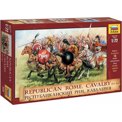 Zvezda Republican Rome Cavalry III I B.C. Re Release 1:72