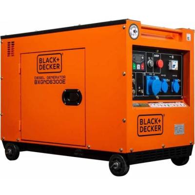 Монофазен дизелов генератор Black & Decker BXGND6300E (BXGND6300E)