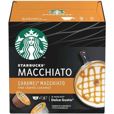 STARBUCKS NESCAFE DOLCE GUSTO CARAMEL MACCHIATO 12 KAPSUL