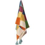 Bloomingville Mini Бебешко одеяло от рециклиран памук 130x160 cm Colorine - Bloomingville Mini (82062625)
