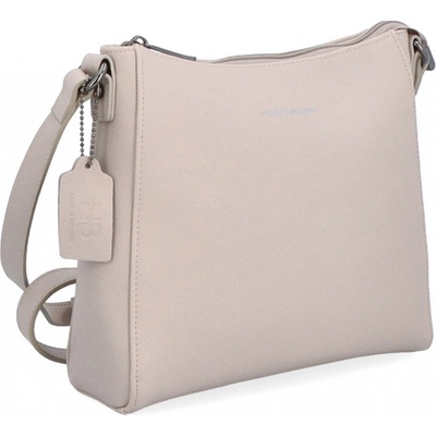 Noelia Bolger kabelka crossbody světle šedá NB 0074 SS