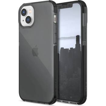 Raptic Кейс Raptic X-Doria Clear Case за iPhone 14 Plus, брониран гръб, сив