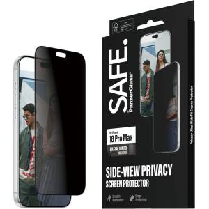 Panzer Стъклен протектор Safe за iPhone 18 Pro Max, Privacy, Ultra-Wide Fit m. EasyAligner
