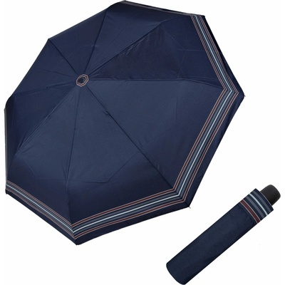 Derby Hit Mini Stripe dámsky skladací dáždnik blue
