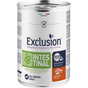 Exclusion Intestinal All Breeds pork & rice 400 g