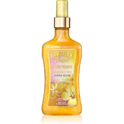 Hawaiian Tropic Perfumes Golden Paradise Shimmer спрей за тяло с блясък за жени 250ml