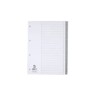Q-CONNECT Разделител pp А4 с цифри 1-31