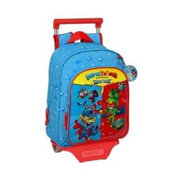 Magic Box Toys Училищна чанта с колелца SuperThings Rescue force 27 x 33 x 10 cm Син