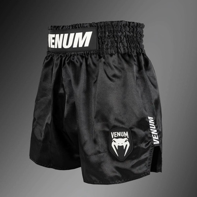 Venum Classic Evo Muay Thai shorts Black/White