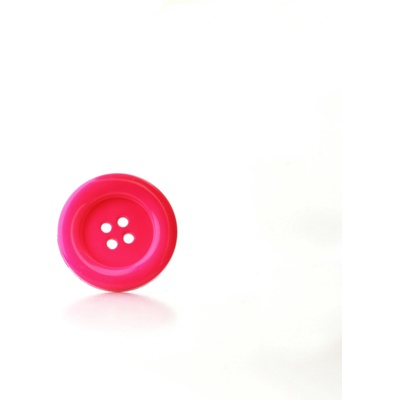 Pro Háčkování Knoflík kulatý plast 23 mm fuchsiový