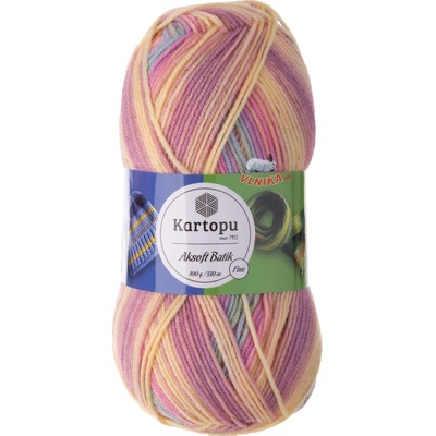 Kartopu Příze Aksoft Batik fine Varianta: B59222