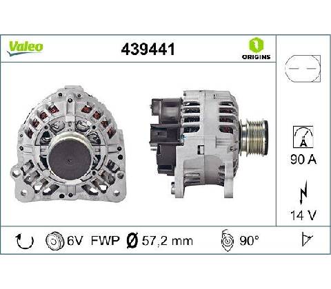 Alternátor VALEO 439441