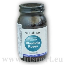 Viridian Rhodiola Rosea Maximum potency 90 kapslí