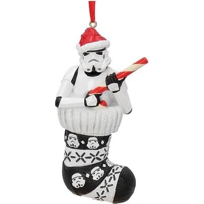 Nemesis Now Vánoční ozdoba Star Wars Stormtrooper v punčoše