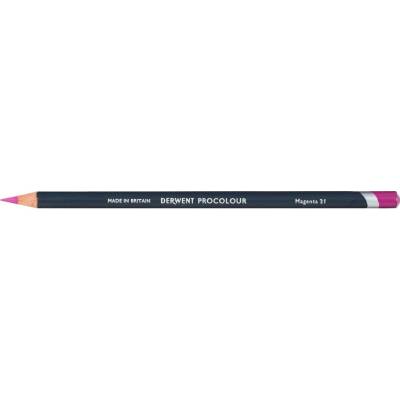 Derwent 10464_MAG Procolour umělecké pastelky kusové 1 ks Magenta 21